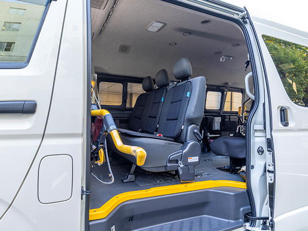 wheelchair accessible taxi